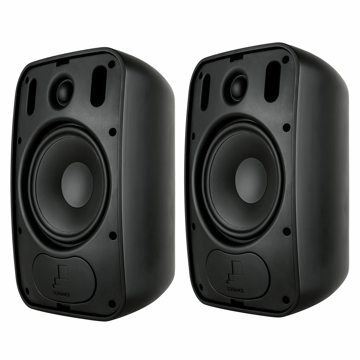 Sonance PS-S63T Professional Series 6.5" Surface Mount Speakers - Pair (Black) Surround Sound Speakers,Multichannel Audio,5.1 Systems