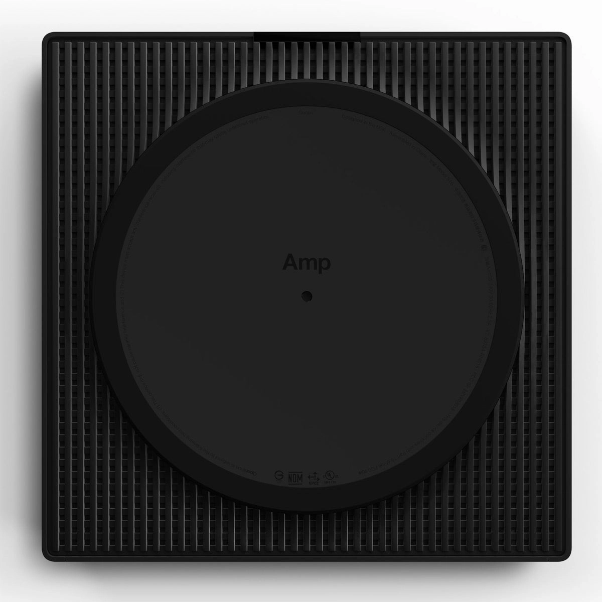 Sonos AMP Wireless Hi-Fi Player (Black) with Klipsch AWR-650-SM All Weather 2-Way Speaker - Pair (Granite)