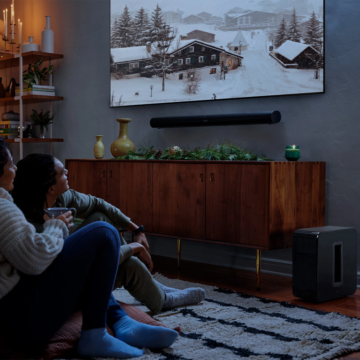 Sonos Arc Ultra Soundbar Mount Set (Black)