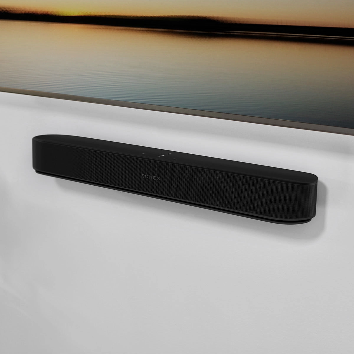 Sonos Beam Compact Smart Sound Bar with Dolby Atmos (Gen 2,Black)
