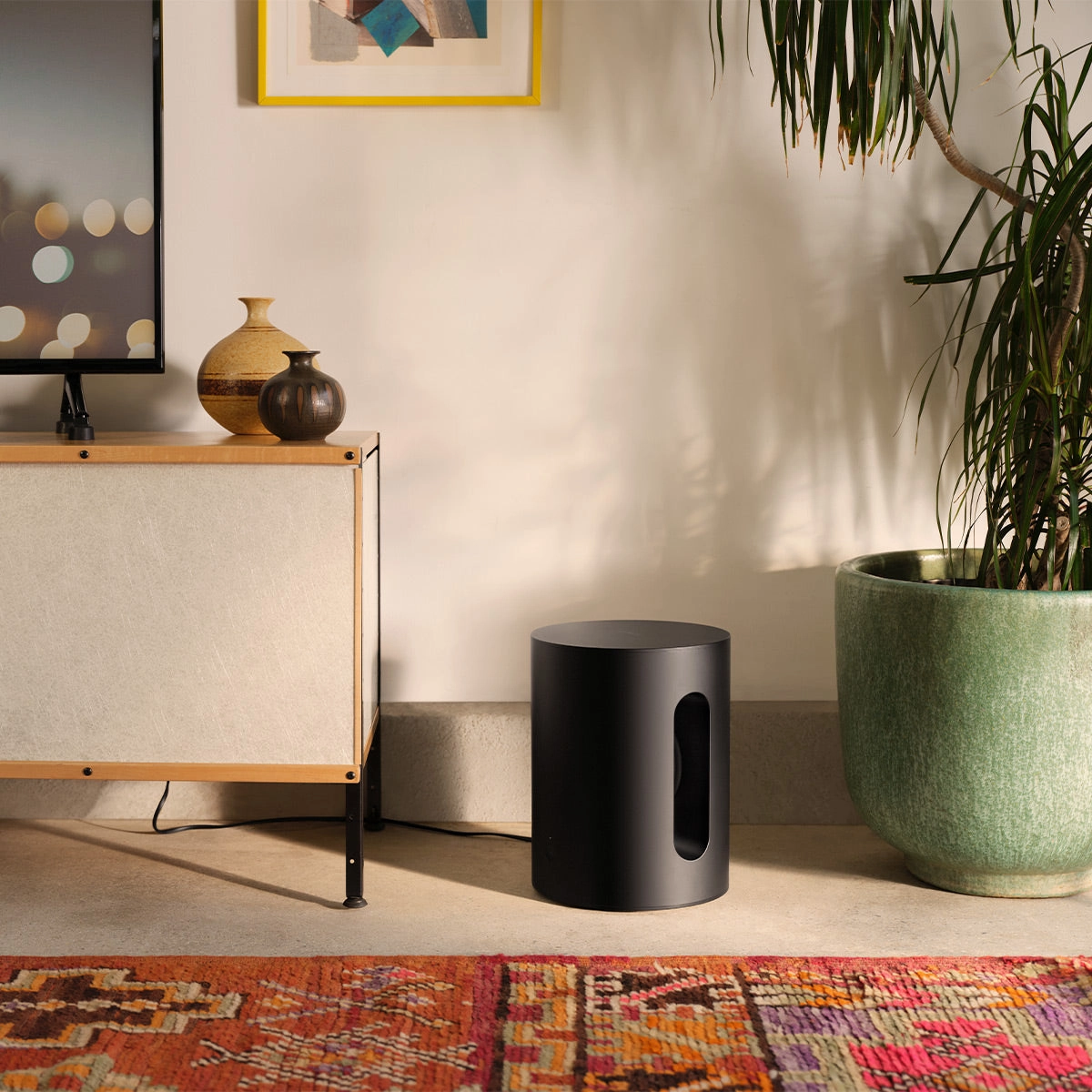 Sonos Entertainment Set with Beam (Gen 2, Black) Soundbar and Sub Mini Wireless Subwoofer (Black)