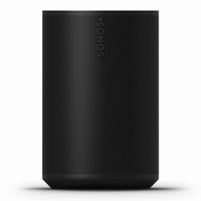 Sonos Era 100 Voice-Controlled Wireless Smart Speaker with Bluetooth, Trueplay Acoustic Tuning Technology, & Amazon Alexa Built-In (Black) Wireless & Multiroom Speakers,WiFi Speakers,Connected Audio