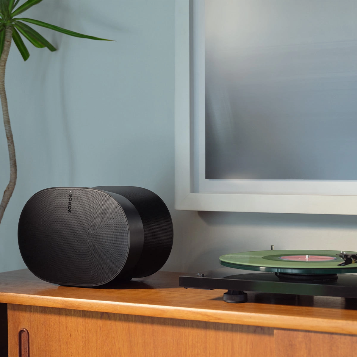 Sonos Era 300 Voice-Controlled Wireless Smart Speaker with Bluetooth, Trueplay Acoustic Tuning Technology, & Alexa Built-In (Black)