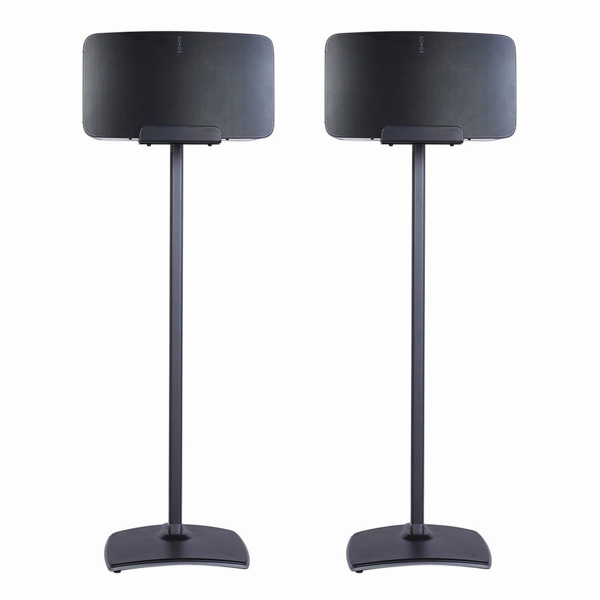 Sonos Five Wireless Speaker for Streaming Music with Sanus Wireless Speaker Stand - Pair (Black) Wireless & Multiroom Speakers,WiFi Speakers,Connected Audio