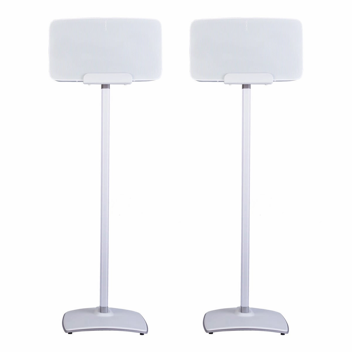 Sonos Five Wireless Speaker for Streaming Music with Sanus Wireless Speaker Stand - Pair (White) Sonos,Smart Speakers,Wireless Audio