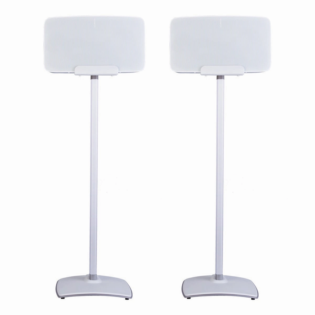 Sonos Five Wireless Speaker for Streaming Music with Sanus Wireless Speaker Stand - Pair (White) Wireless & Multiroom Speakers,WiFi Speakers,Connected Audio