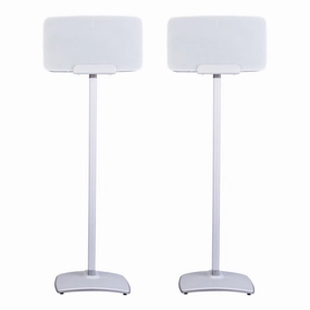 Sonos Five Wireless Speaker for Streaming Music with Sanus Wireless Speaker Stand - Pair (White) Sonos,Smart Speakers,Wireless Audio