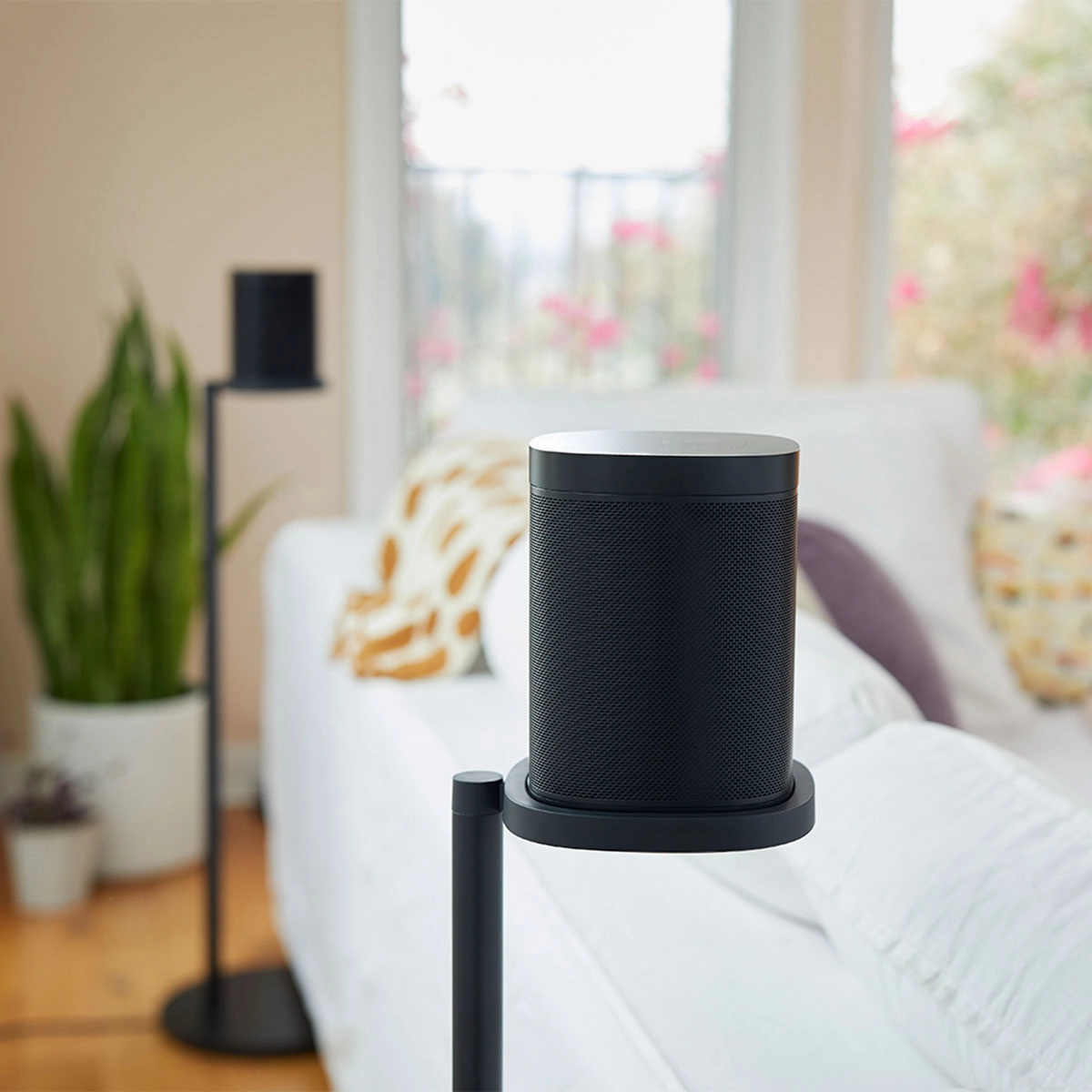 Sonos Floorstands for Sonos One and PLAY:1 - Pair (Black)