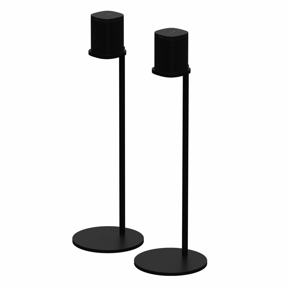 Sonos Floorstands for Sonos One and PLAY:1 - Pair (Black)