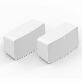 Sonos HiFi Set of Five Wireless Speaker (White) Wireless & Multiroom Speakers,WiFi Speakers,Connected Audio