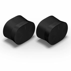 Sonos Immersive Music Set with Pair of Era 300 Voice-Controlled Wireless Smart Speakers (Black) Wireless & Multiroom Speakers,WiFi Speakers,Connected Audio