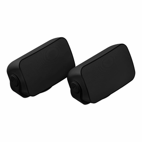 Sonos OUTDRWW1BLK Outdoor Architectural Speakers - Pair (Black) Outdoor Speakers,Weatherproof Audio,Patio Sound Systems