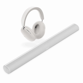 Sonos Personal Entertainment Set with Arc Wireless Soundbar and Ace Wireless Noise Canceling Headphones (White) Sonos,Smart Speakers,Wireless Audio