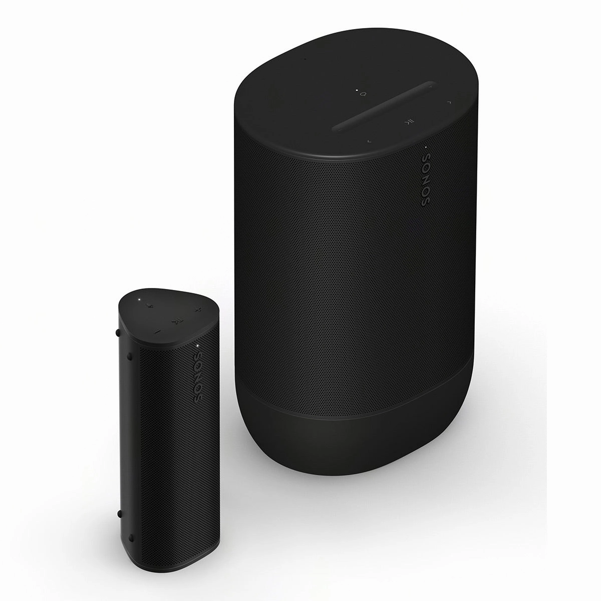 Sonos Portable Set with Move 2 and Roam 2 (Black) Wireless & Multiroom Speakers,WiFi Speakers,Connected Audio