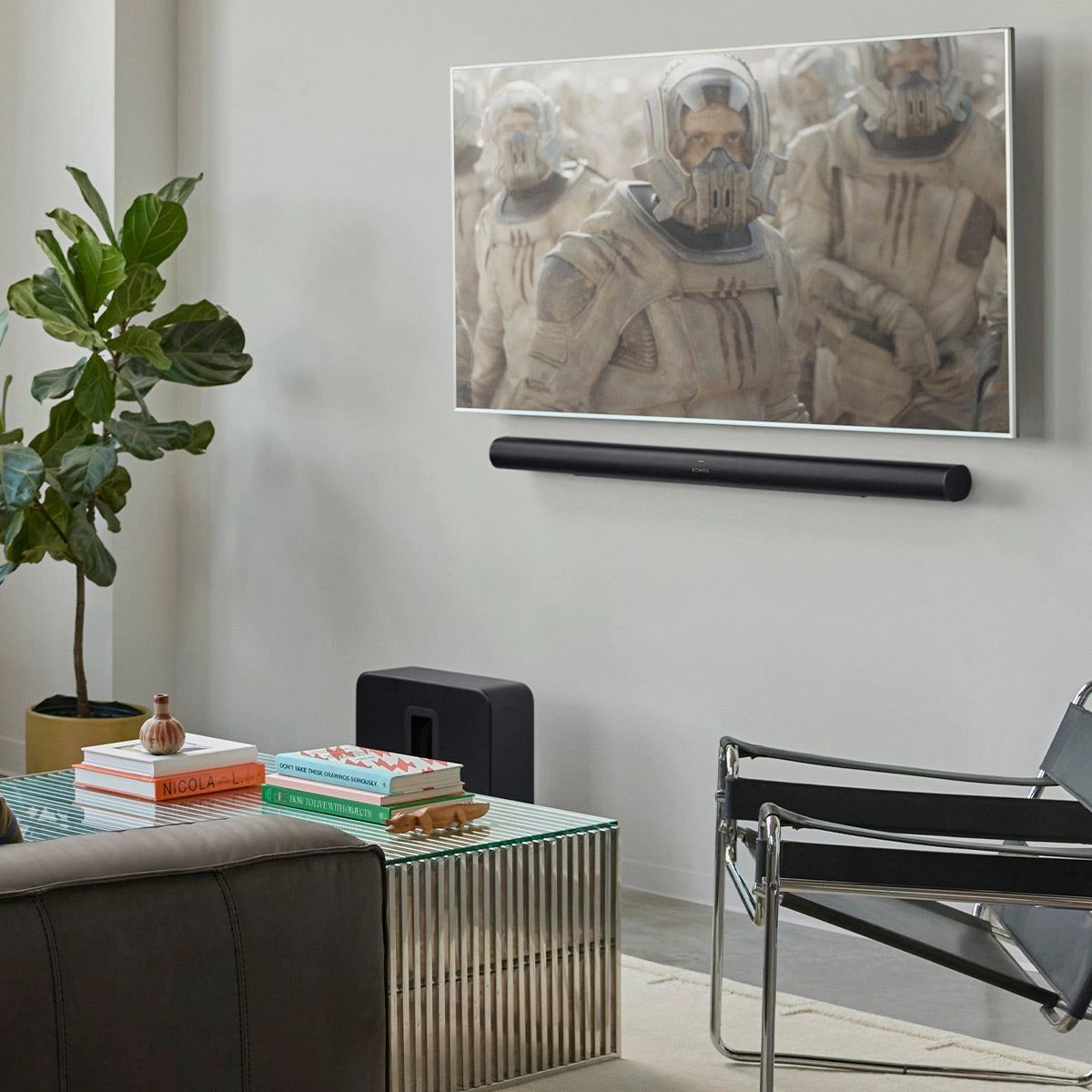 Sonos Premium Entertainment Set with Arc Ultra Soundbar and Sub 4 Wireless Subwoofer (Black)