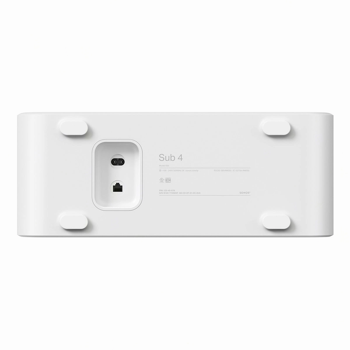 Sonos Premium Entertainment Set with Arc Ultra Soundbar and Sub 4 Wireless Subwoofer (White)