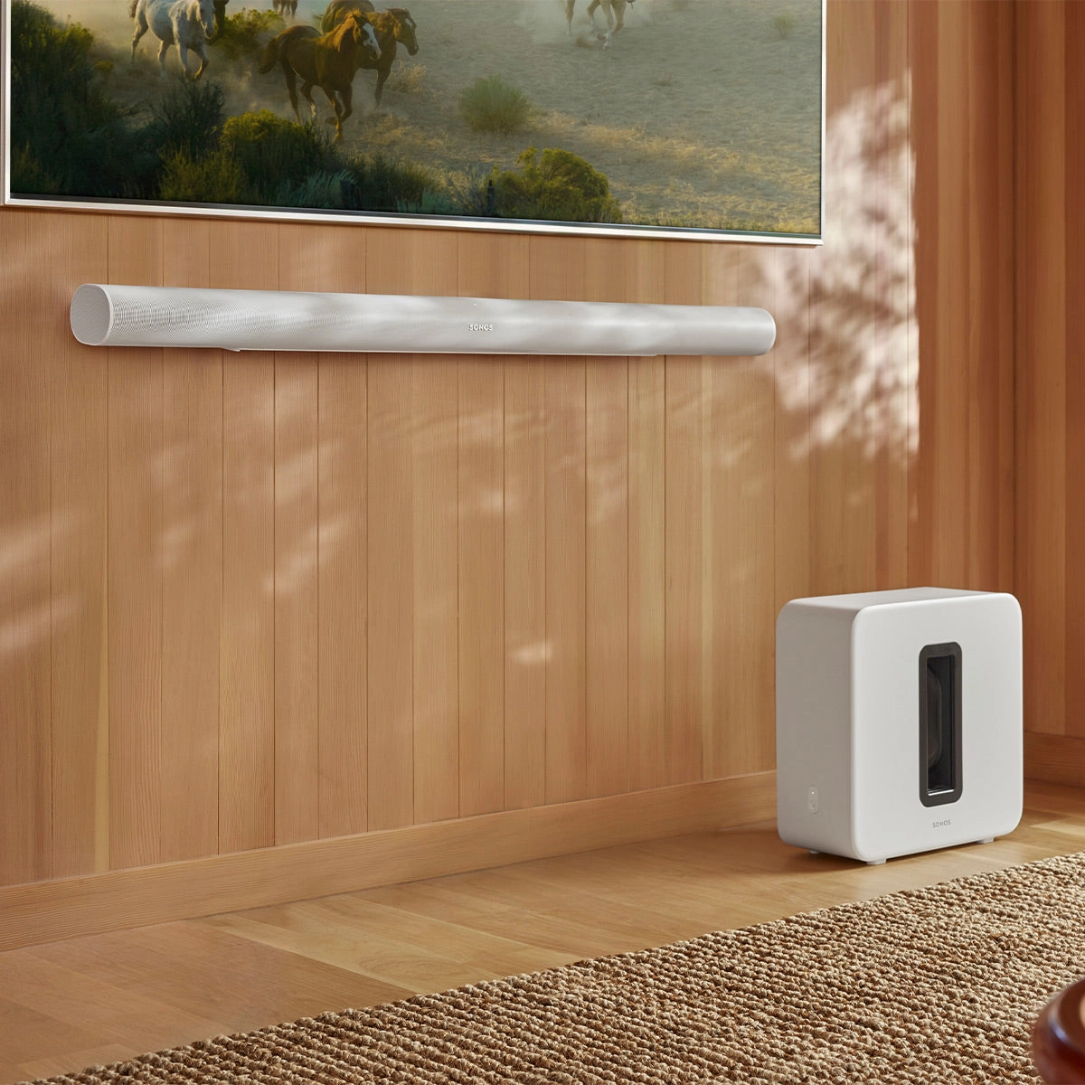 Sonos Premium Entertainment Set with Arc Ultra Soundbar and Sub 4 Wireless Subwoofer (White)
