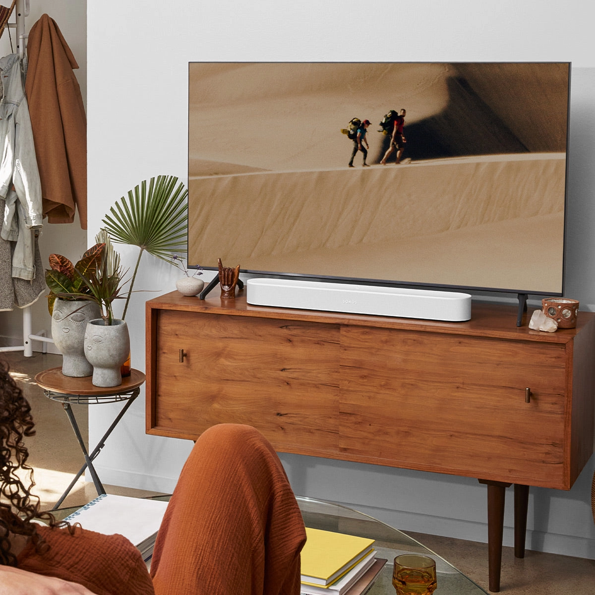 Sonos Premium Entertainment Set with Beam Soundbar (Gen 2) & Sub 4 Subwoofer (White)
