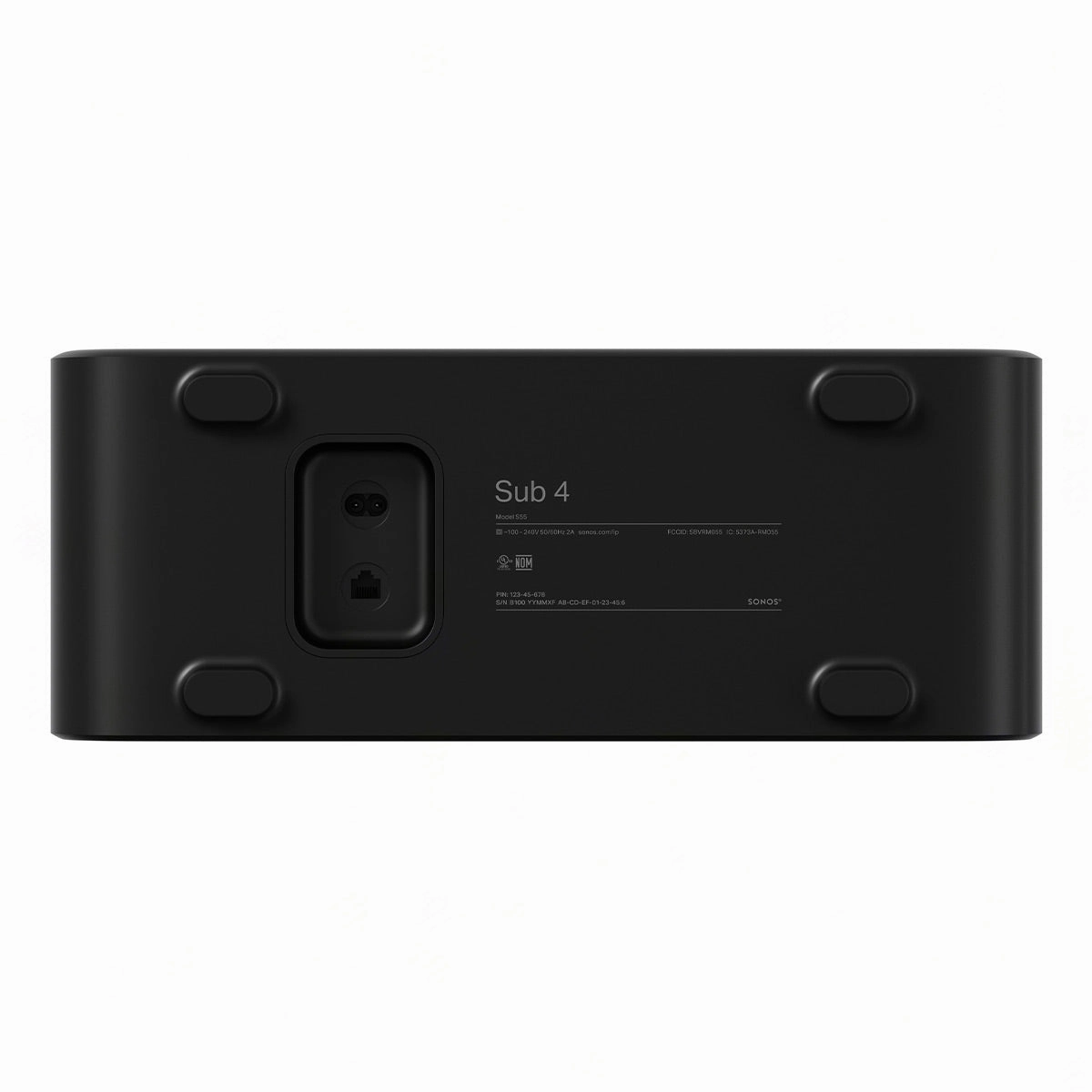 Sonos Premium Home Theater Completion Set with Sub4 & Pair of Era 100s (Black)