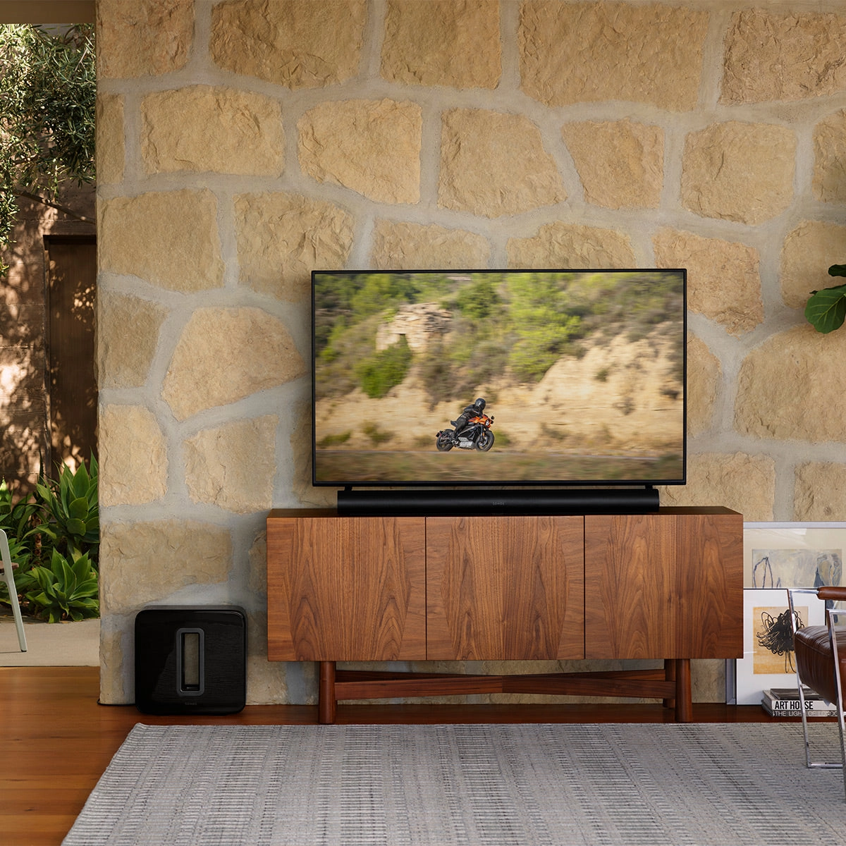 Sonos Premium Immersive Set with Arc Ultra Soundbar, Sub 4 Subwoofer, & Pair of Era 100 Wireless Speakers (Black)