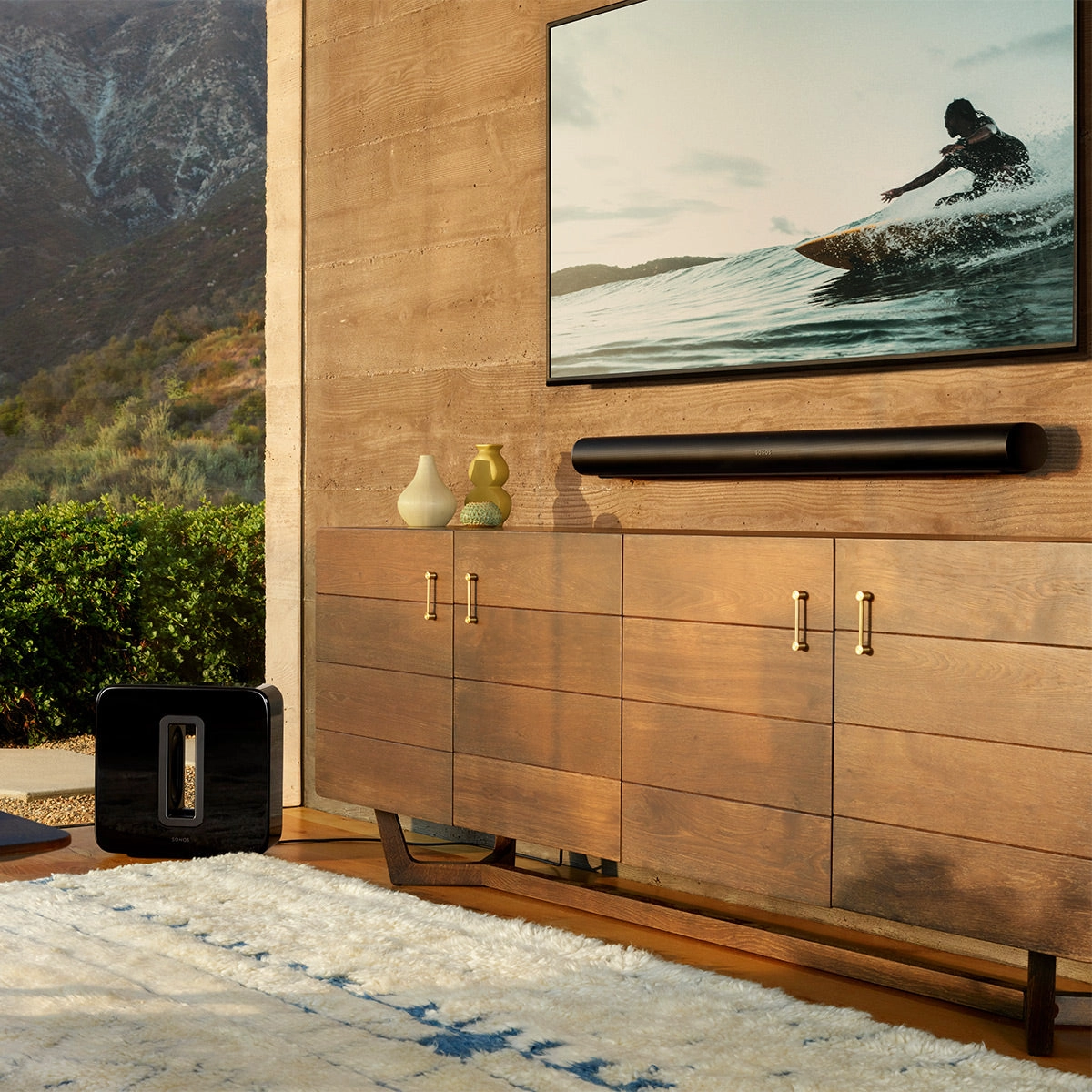 Sonos Premium Personal Entertainment Set with Arc Ultra Soundbar, Sub 4 Subwoofer, Ace Headphones, & Pair of Era 300 Wireless Speakers (Black)