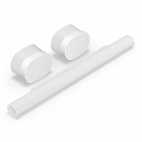 Sonos Premium Surround Set with Arc Ultra Soundbar & Pair of Era 300 Wireless Speakers (White) Sonos,Smart Speakers,Wireless Audio