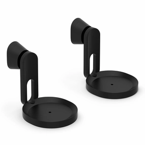 Sonos Speaker Wall Mounts for Era 100 - Pair (Black) Speaker stands,Audio Stands,Speaker Mounts