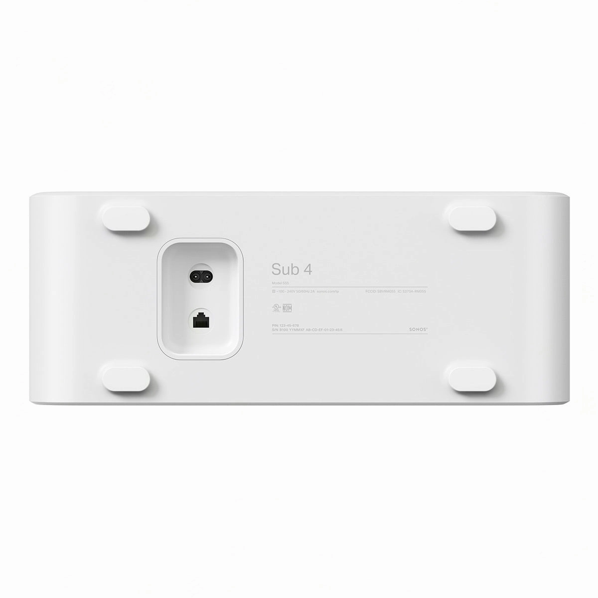 Sonos Sub 4 Wireless Subwoofer (White)