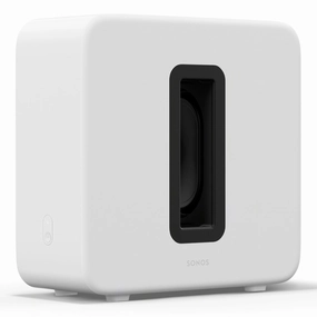 Sonos Sub 4 Wireless Subwoofer (White) Sonos,Smart Speakers,Wireless Audio