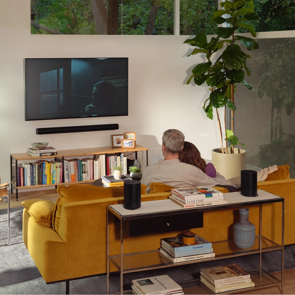 Sonos Surround Set with Arc Ultra Soundbar & Pair of Era 100 Wireless Speakers (Black)