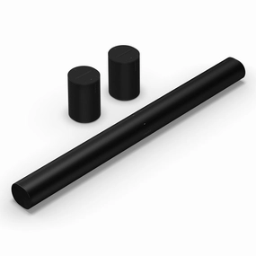 Sonos Surround Set with Arc Wireless Soundbar and Pair of Era 100 Wireless Smart Speakers (Black) Sonos,Smart Speakers,Wireless Audio