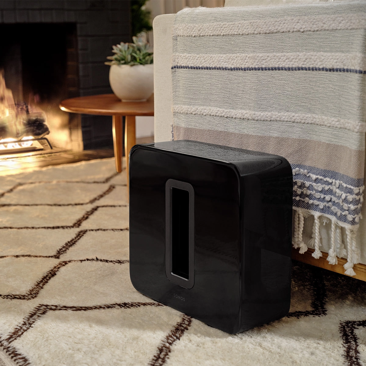 Sonos Ultimate Home Theater Completion Set with Sub 4 Subwoofer & Pair of Era 300 Wireless Speakers (Black)