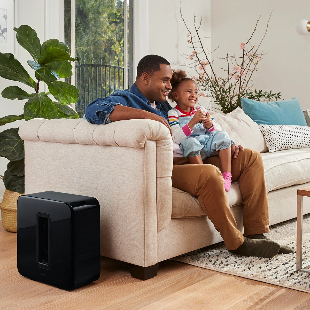 Sonos Ultimate Home Theater Completion Set with Sub 4 Subwoofer & Pair of Era 300 Wireless Speakers (Black)