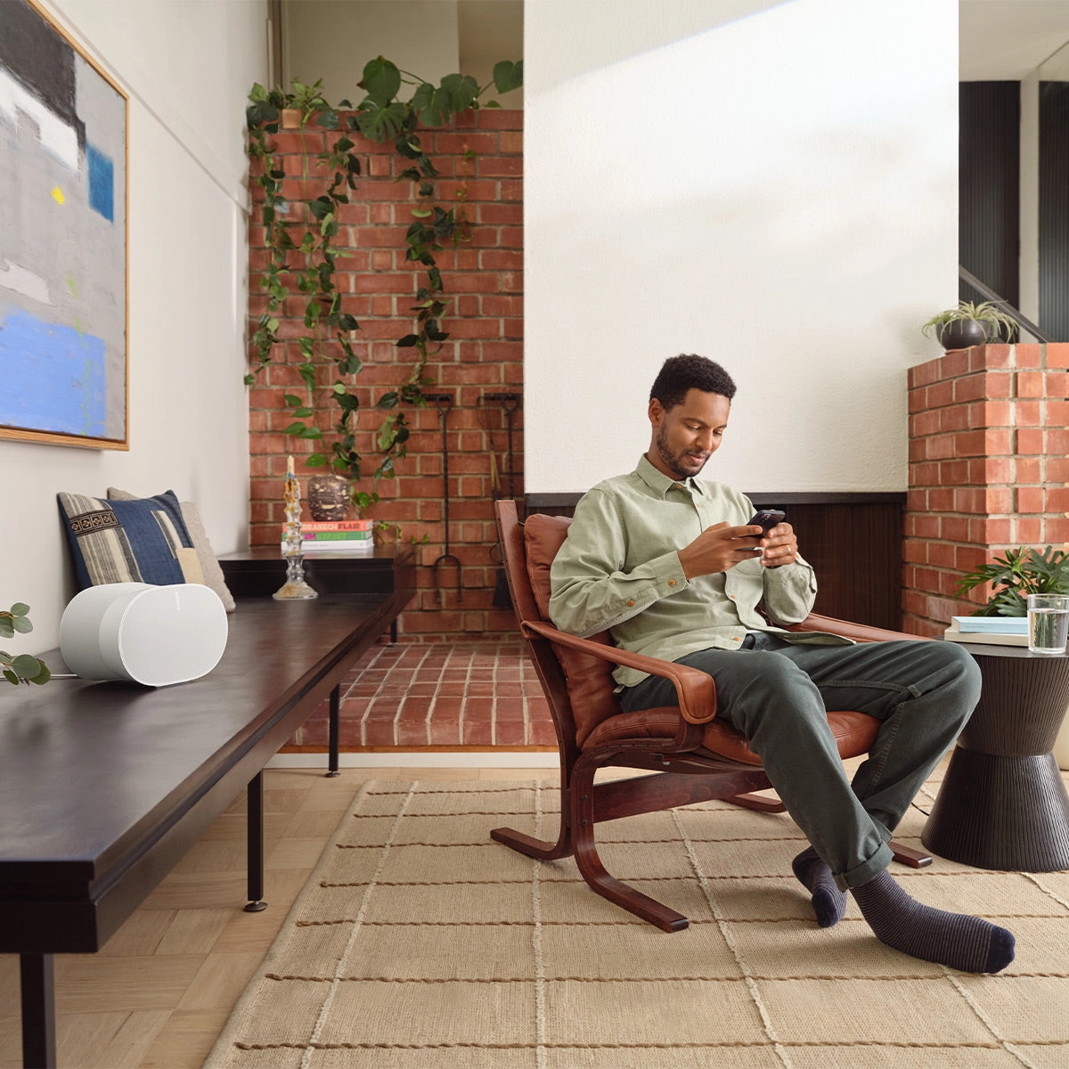 Sonos Ultimate Home Theater Completion Set with Sub 4 Subwoofer & Pair of Era 300 Wireless Speakers (White)