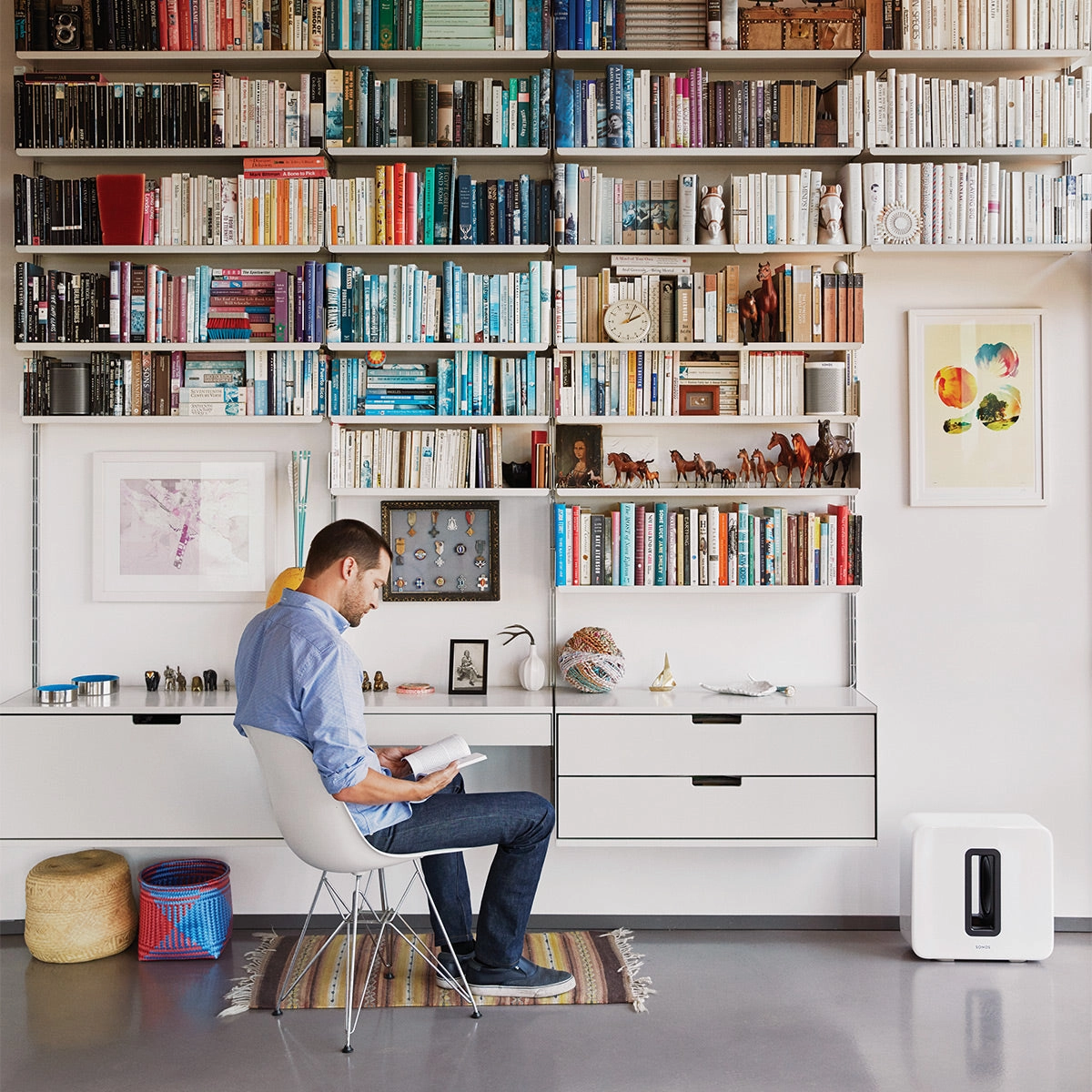 Sonos Ultimate Home Theater Completion Set with Sub 4 Subwoofer & Pair of Era 300 Wireless Speakers (White)