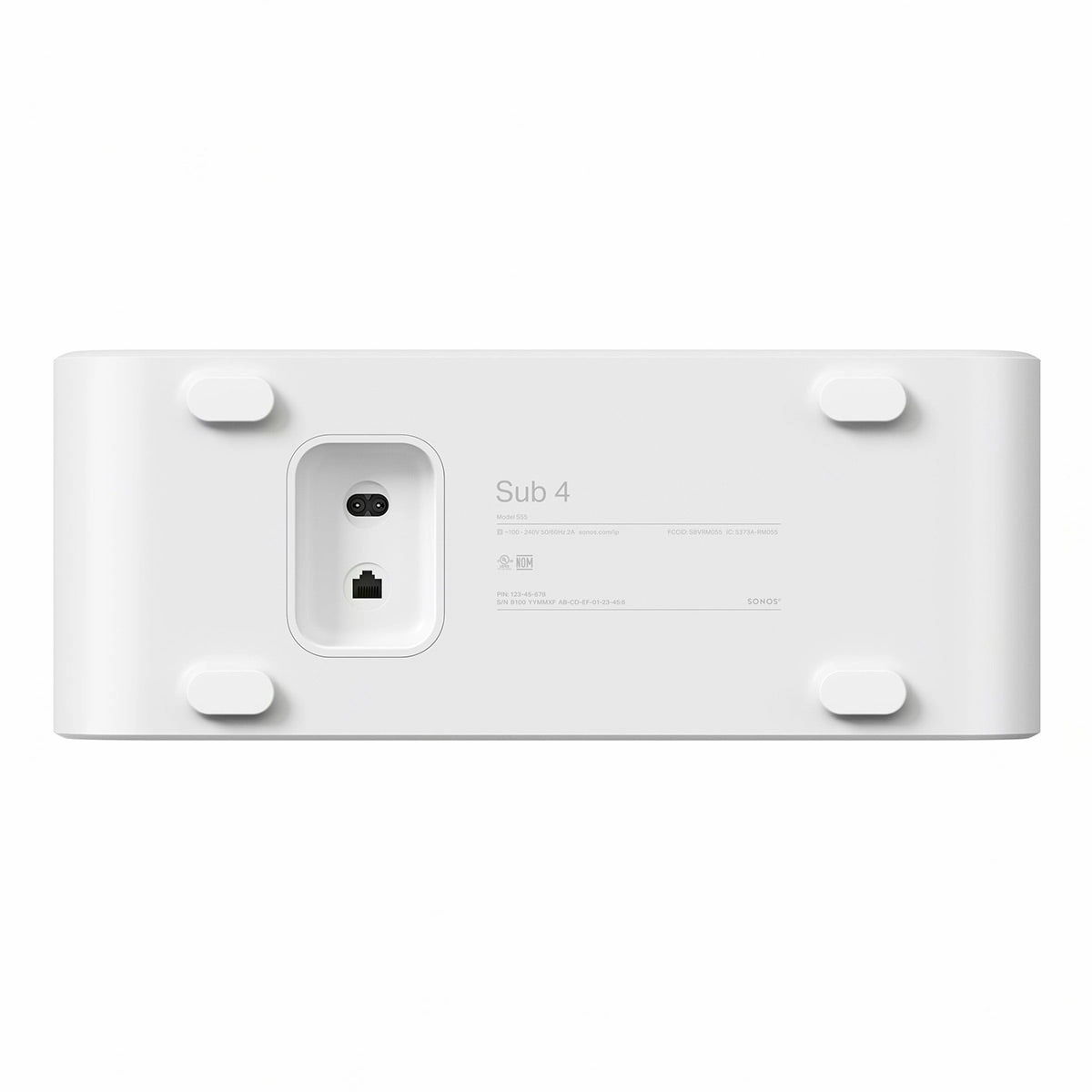 Sonos Ultimate Immersive Set with Arc Ultra Soundbar, Sub 4 Subwoofer, & Pair of Era 300 Wireless Speakers (White)