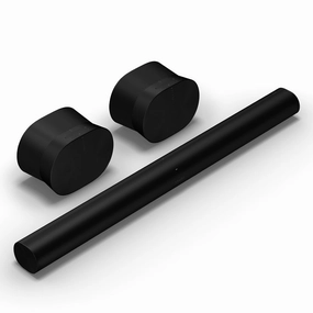Sonos Ultimate Surround Set with Arc Wireless Soundbar and Pair of Era 300 Wireless Smart Speakers (Black) Sonos,Smart Speakers,Wireless Audio