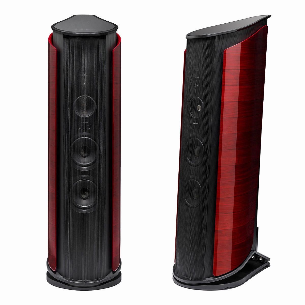 Sonus faber Aida II Floorstanding Speakers - Pair (Red) Sonus Faber,Italian Speakers,Luxury Audio