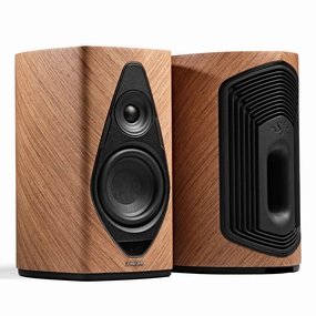 Sonus faber Duetto Wireless Bookshelf Speakers - Pair (Walnut) Sonus Faber,Italian Speakers,Luxury Audio