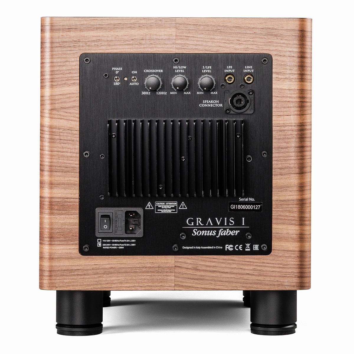 Sonus faber Gravis I Subwoofer - Each (Walnut)