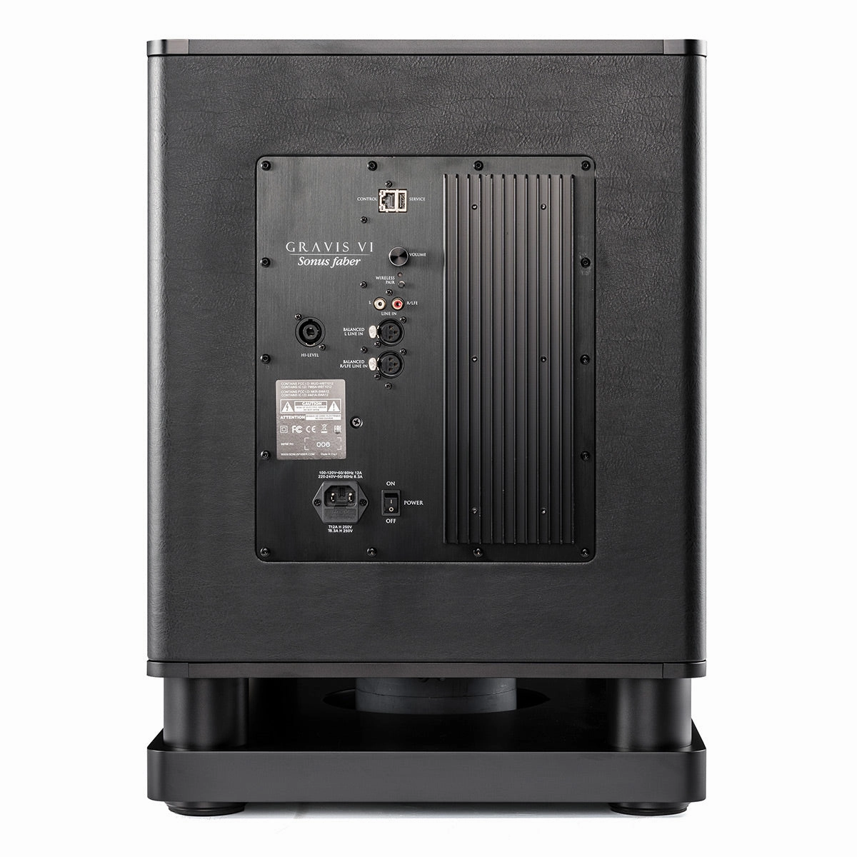 Sonus faber Gravis VI Active Subwoofer - Each (Wenge)