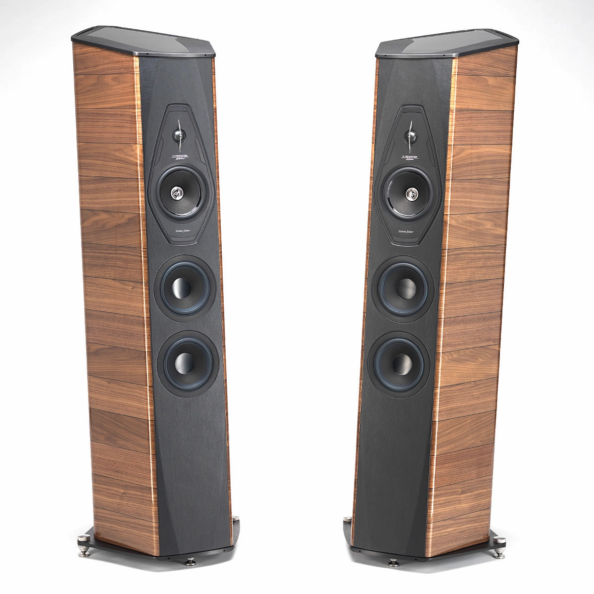 Sonus faber Il Cremonese High Resolution Floorstanding Loudspeakers - Pair (Walnut) Sonus Faber,Italian Speakers,Luxury Audio