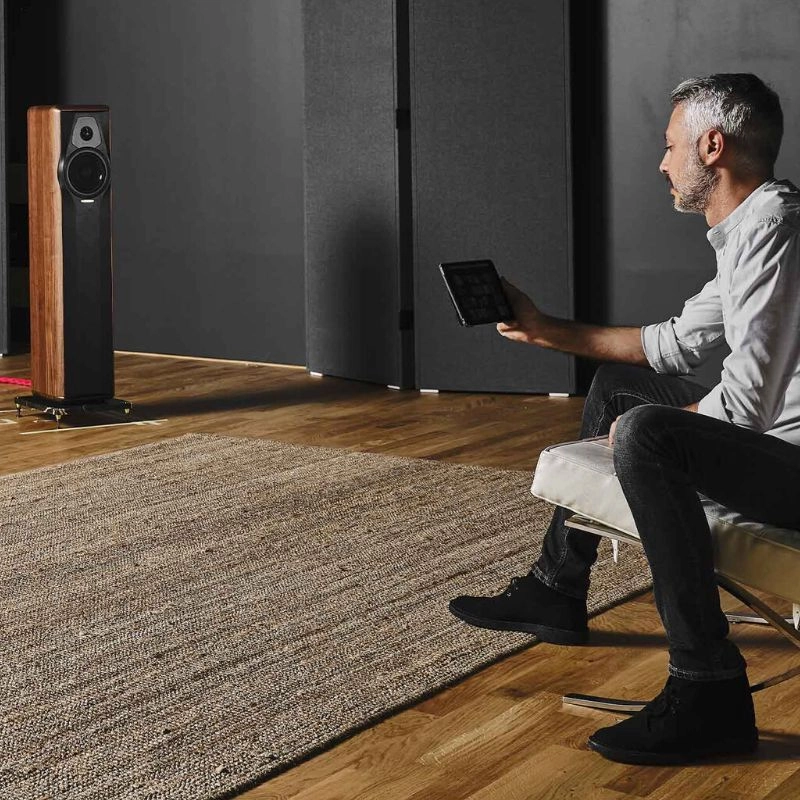 Sonus Faber Maxima Amator - 2-Way Vented Acoustic Floorstanding Speaker (Port Saint Laurent Marble base included) - Pair