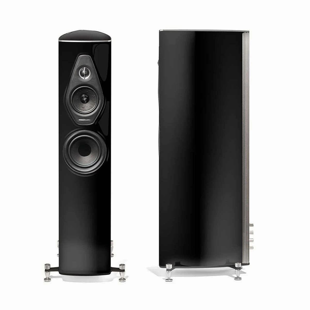 Sonus faber Olympica Nova II Floorstanding Speakers - Pair (Black) Sonus Faber,Italian Speakers,Luxury Audio