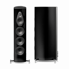 Sonus faber Olympica Nova V Floorstanding Speakers - Pair (Black) Sonus Faber,Italian Speakers,Luxury Audio
