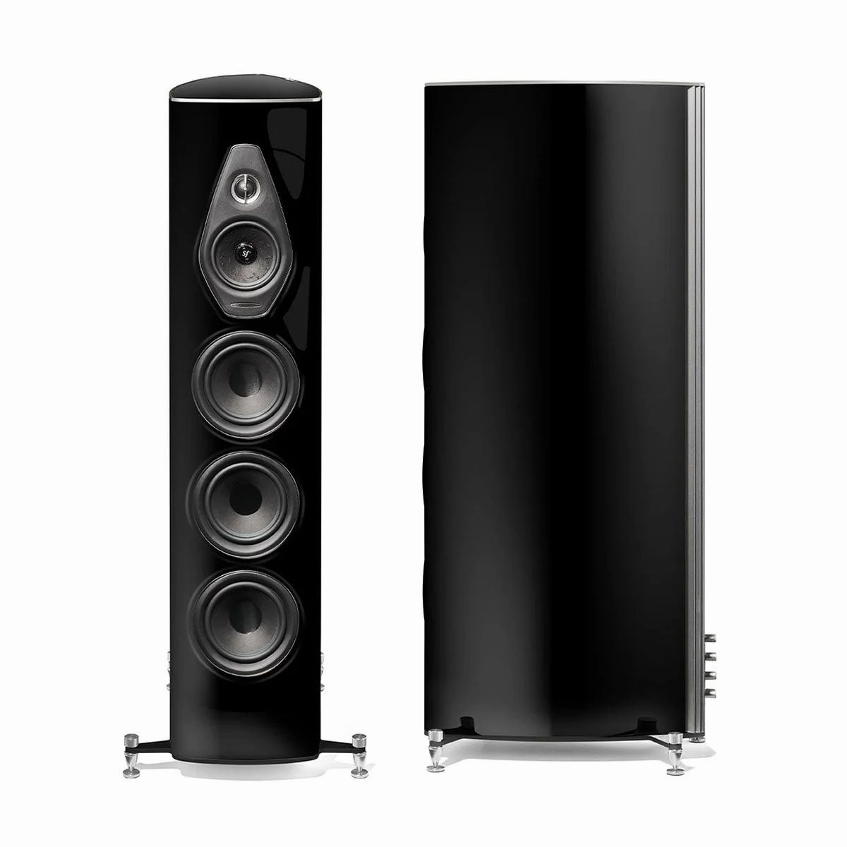Sonus faber Olympica Nova V Floorstanding Speakers - Pair (Black) Sonus Faber,Italian Speakers,Luxury Audio