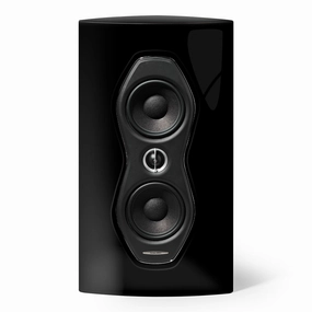 Sonus faber Olympica Nova W 2-Way On-Wall Speaker - Each (Black) Surround Sound Speakers,Multichannel Audio,5.1 Systems