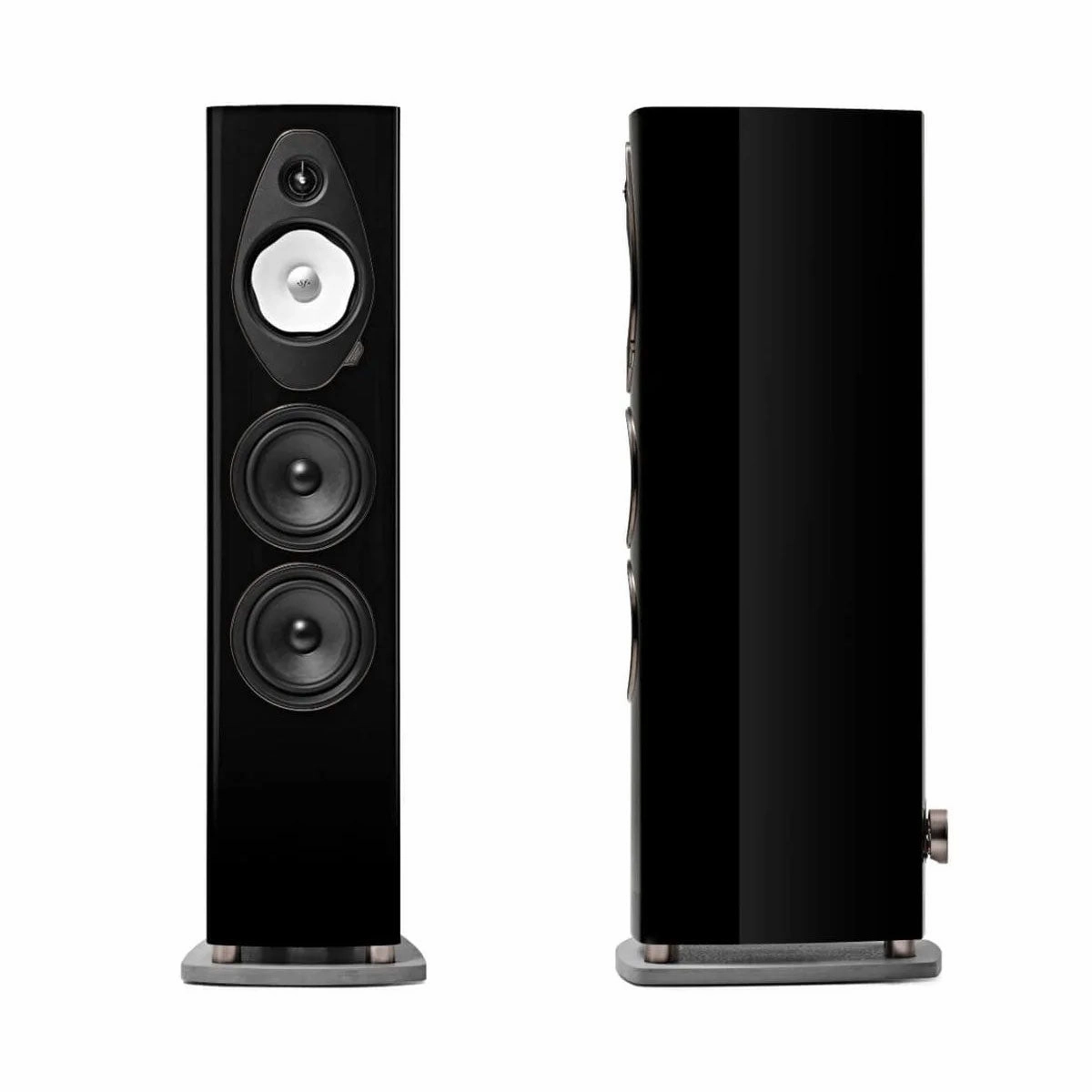 Sonus faber Sonetto V G2 3-Way Floorstanding Speakers - Pair (Black) Sonus Faber,Italian Speakers,Luxury Audio
