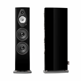 Sonus faber Sonetto VIII G2 3-Way Passive Floorstanding Speakers - Pair (Black) Sonus Faber,Italian Speakers,Luxury Audio