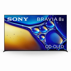 Sony BRAVIA 8 II 55" QD-OLED 4K HDR Google TV (2025) TVs,Televisions,Smart Displays